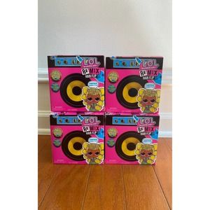 LOL Surprise Remix Hair Flip Doll Bundle (set of 4)